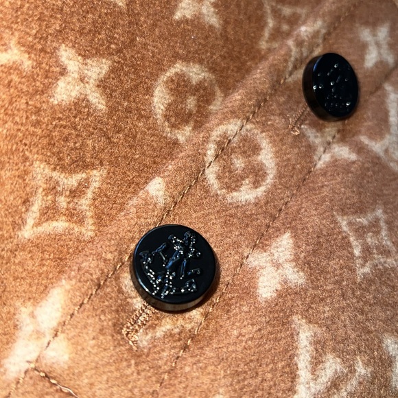 SOLD!!— BRAND NEW!! LOUIS VUITTON Monogram Mini Skirt sz 40 - Picture 4 of 8